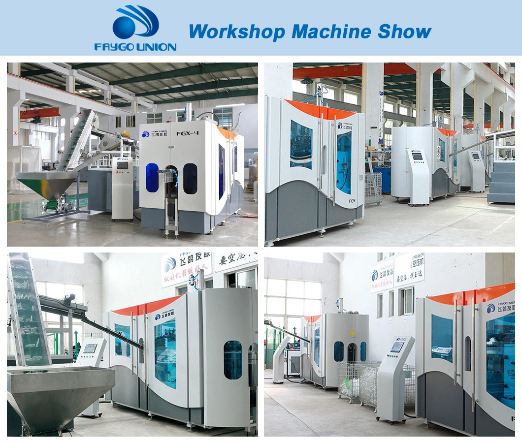 Automatic 4/6/8 Cavity High Speed Liner Plastic Pet Bottle Blowing Molding Machine 0.5-2liter Juice Milk Yogurt Tea Drink Bottles Making Machine Manufacturer