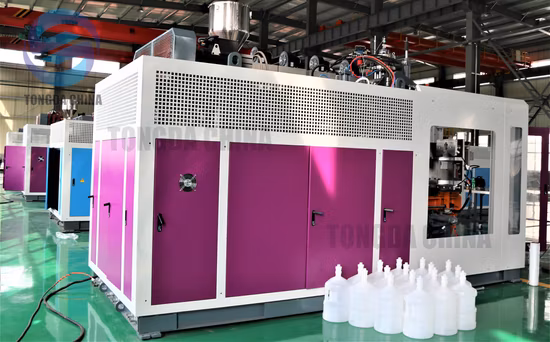 Machine de moulage par soufflage d'extrusion de tambour de bouteille d'eau PC de 5 gallons Tongda Chine